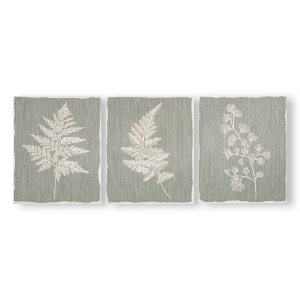 Art For The Home 114213 Fallen Leaves Trio Printed Canvas Wall Art Set of 3