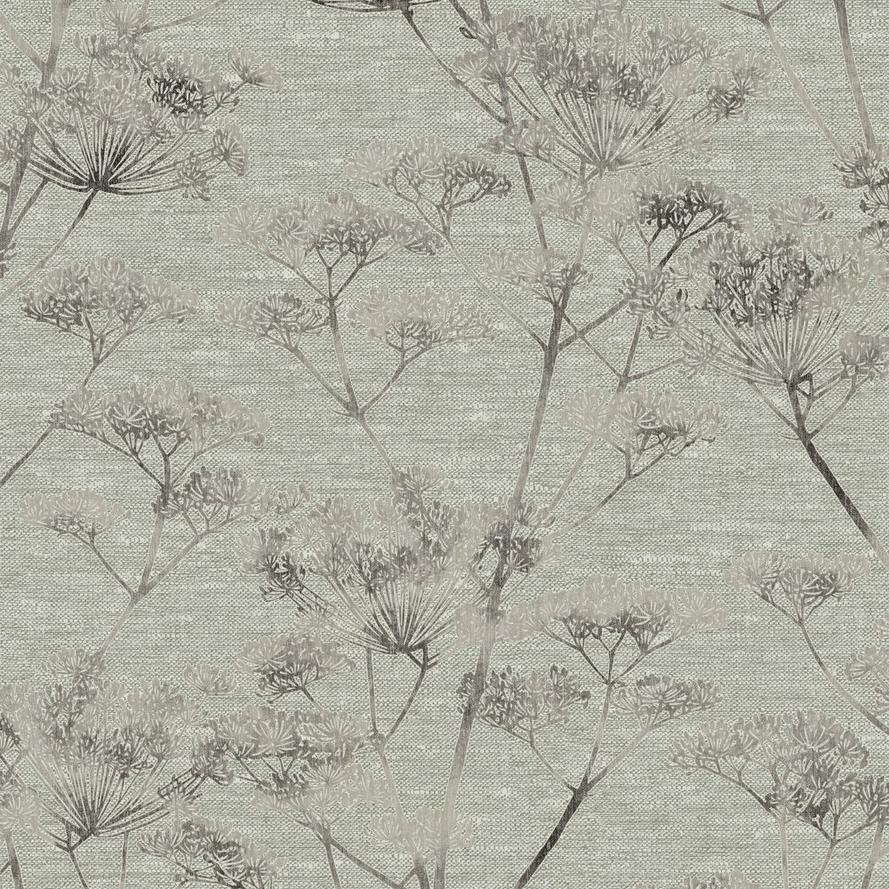 Boutique 119965 Serene Seedhead Sage Removable Wallpaper