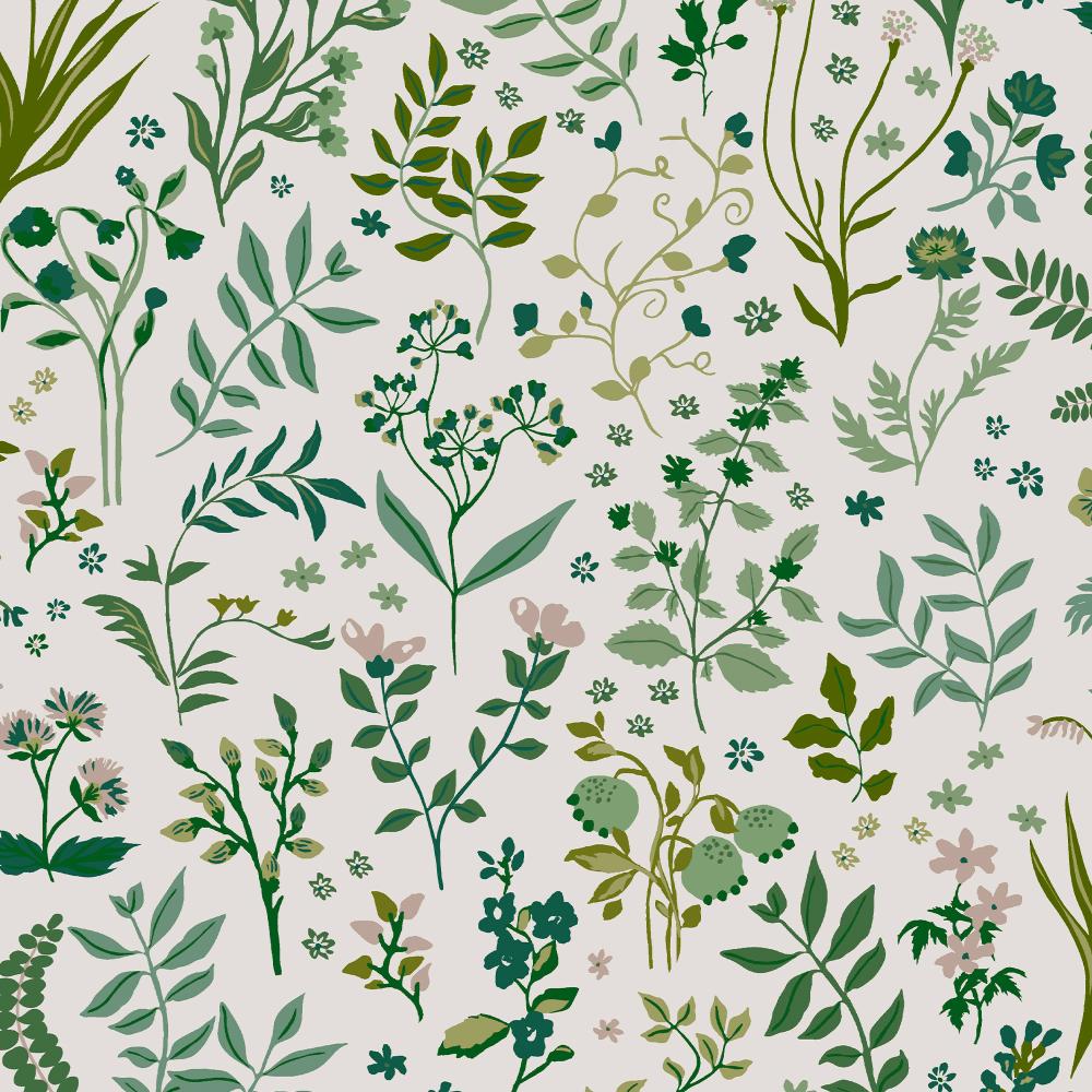 Joules 120873 Holcombe Floral Crème Wallpaper