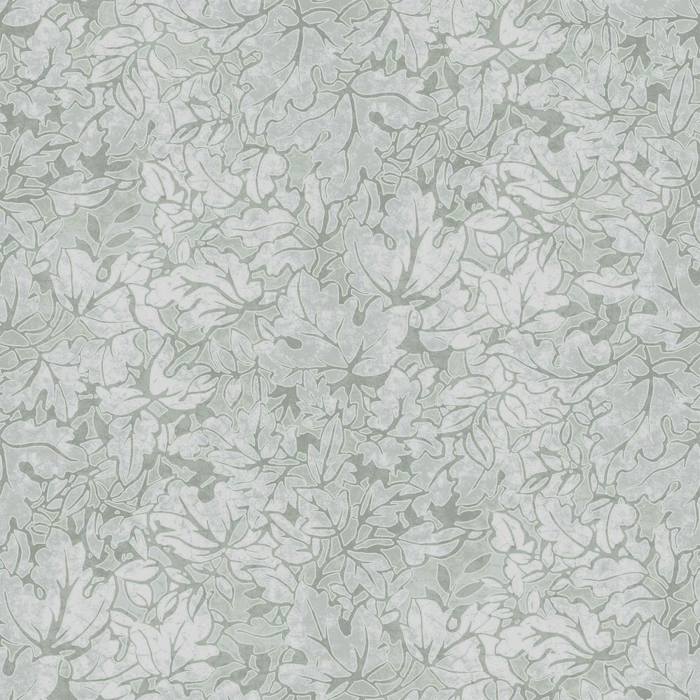 Laura Ashley 121089 Corrina Leaf Mineral Green Wallpaper