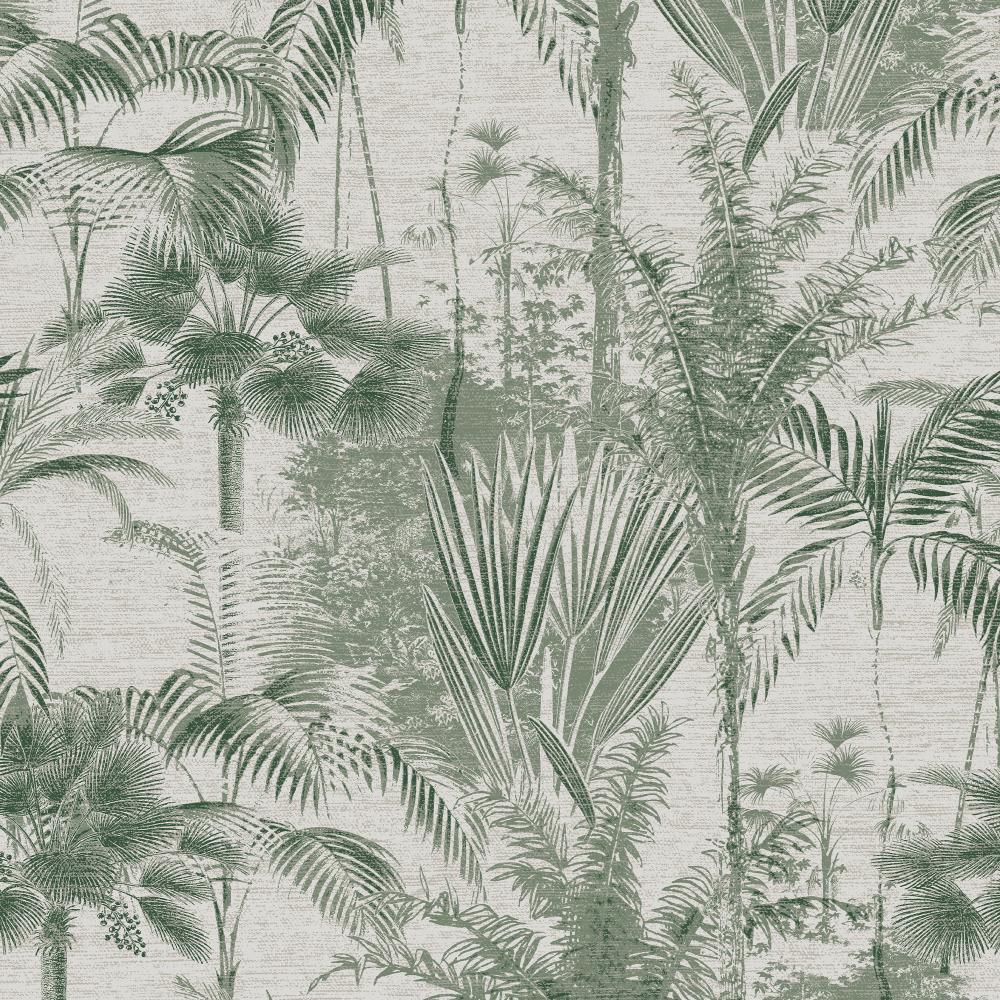 Sublime 121163 Jungle Texture Green Wallpaper