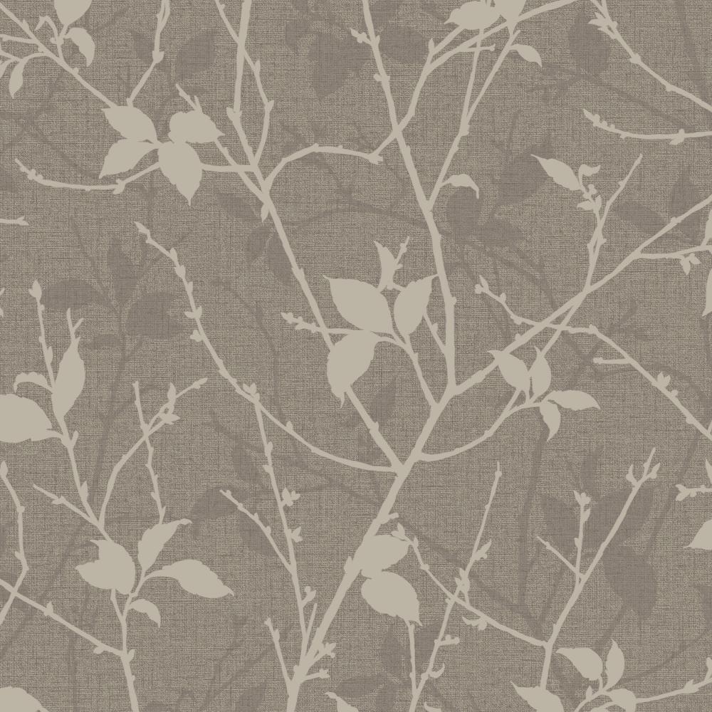 Boutique 122434 Belle Taupe and Gold Wallpaper