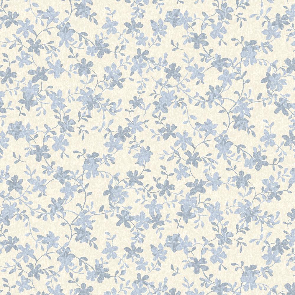 Laura Ashley 122744 Misterton Trail Pale Seaspray Blue Wallpaper