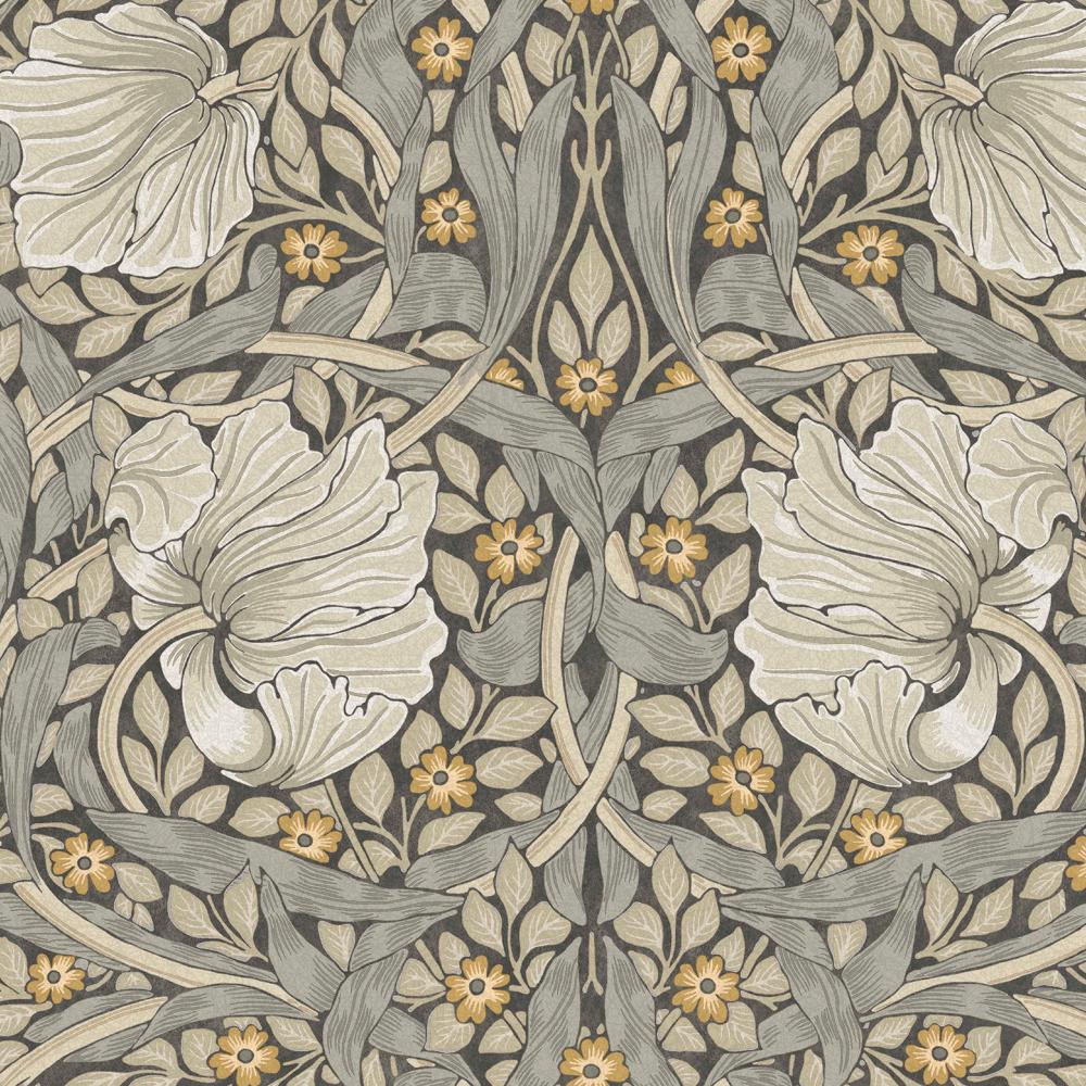 William Morris 124240 Pimpernel Grey Wallpaper