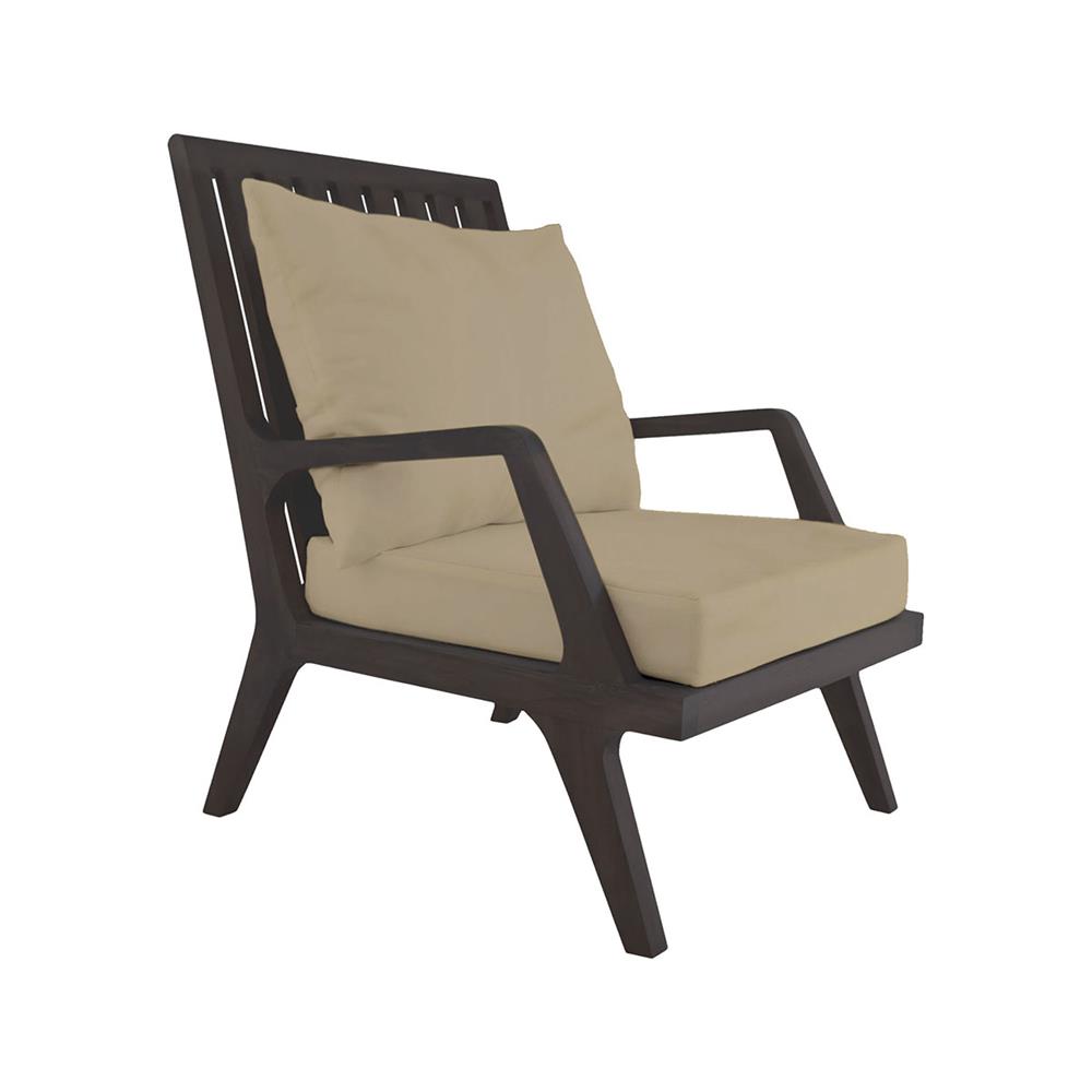 ELK Home 2317012S-CO Teak Patio Lounge Chair Cushions in Cream