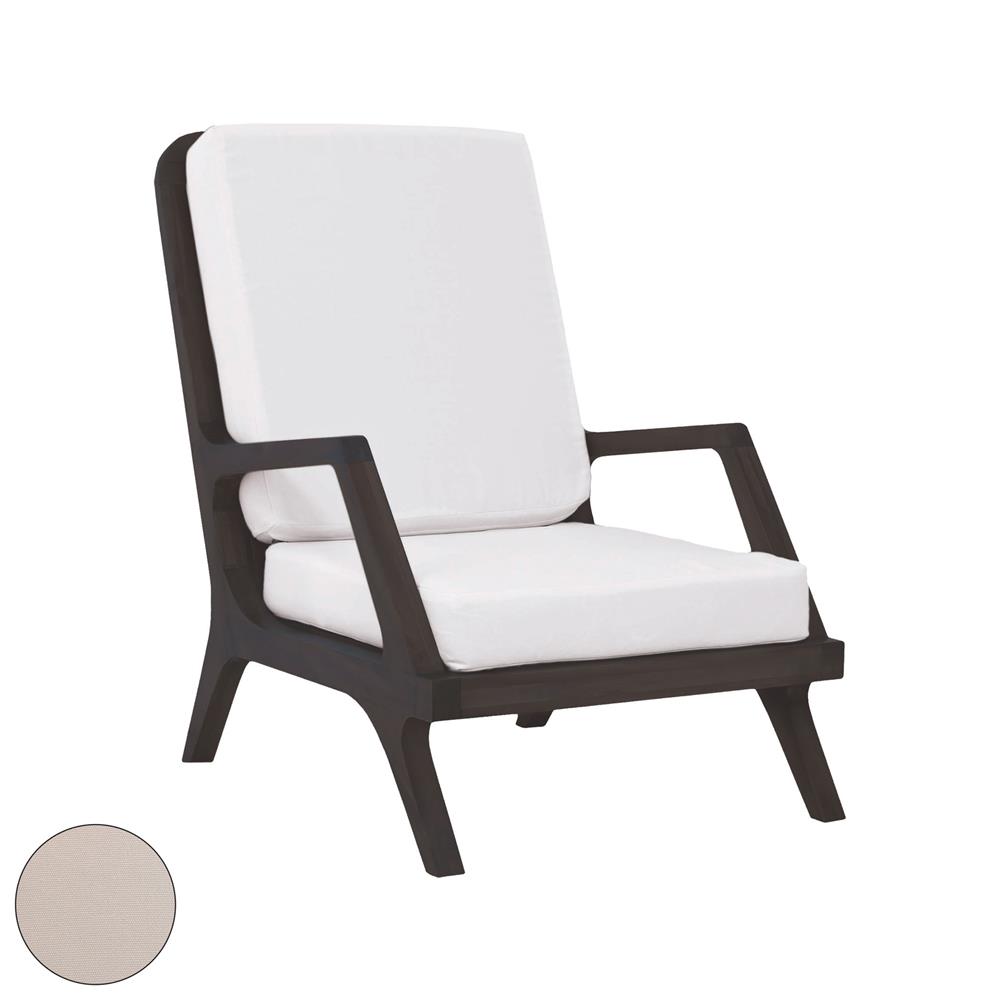 ELK Home 2317013S-CO Teak Garden Lounge Chair Cushions In Cream