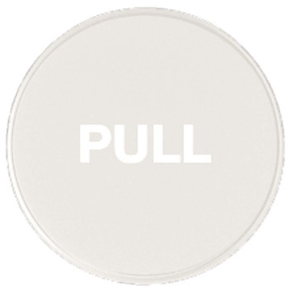 Hafele 987.05.699 Door Sign Push/Pull Polyamide in Pure White