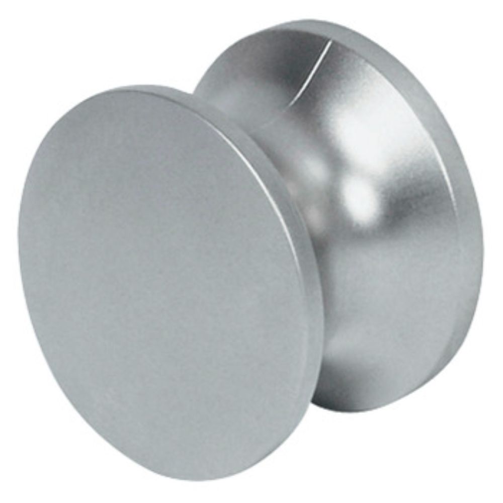 Hafele 229.10.220 Push-Button Knob Solid Brass in Polished Chrome