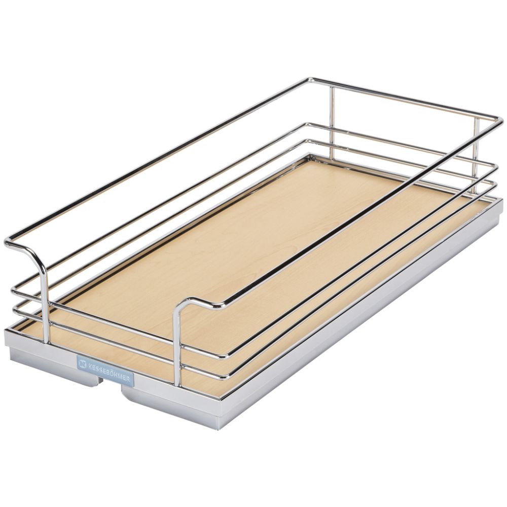 Hafele 547.12.103 Storage Tray for Internal Drawer Pull-Out in Shelf Maple Surround Chrome