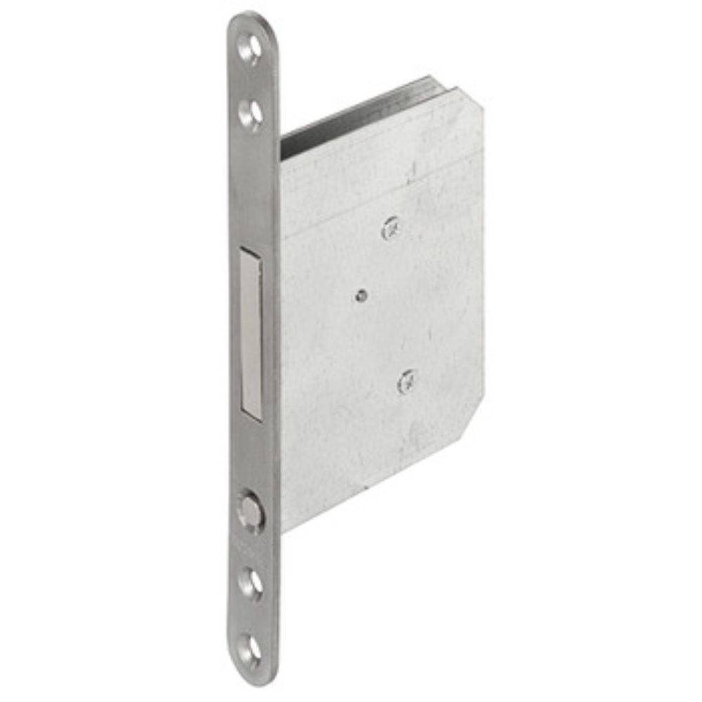 Hafele 911.26.310 Pocket Door Pull Spring-Loaded Stainless Steel in Polished Nickel