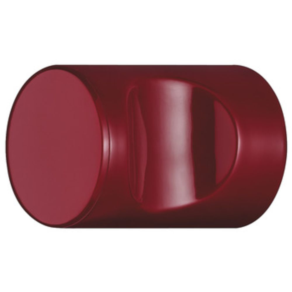 Hafele 139.00.333 Knob Polyamide with Recessed Grip Cylindrical Hewi in Ruby Red