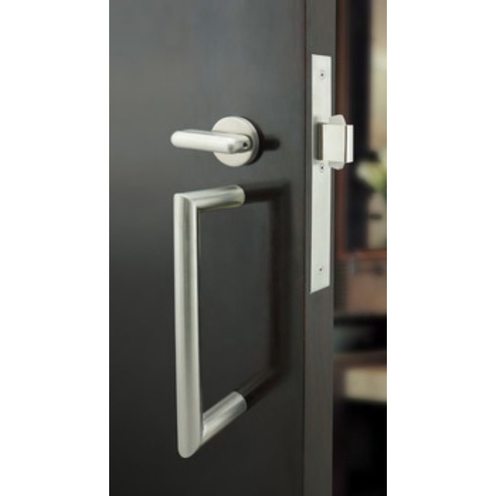 Hafele 903.08.531 Pull Handle with Pin Hole in Polished Stainless Steel