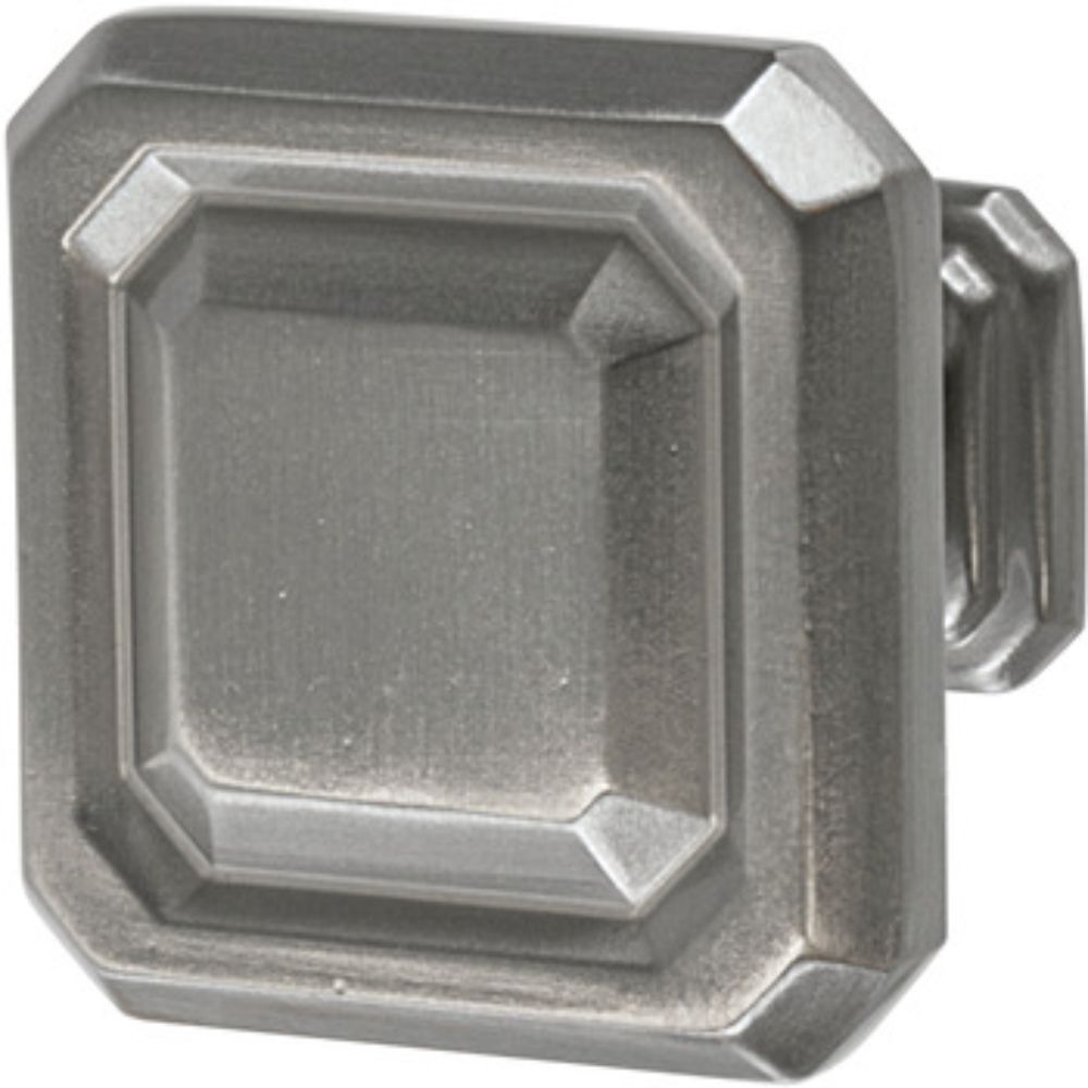 Hafele 133.50.649 Knob Zinc in Satin Nickel
