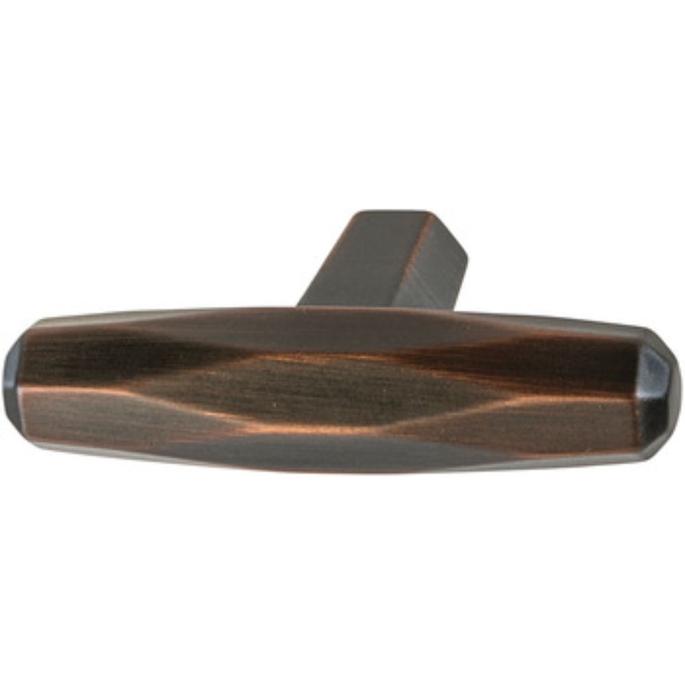 Hafele 133.50.640 Knob Zinc in Oil-Rubbed Bronze