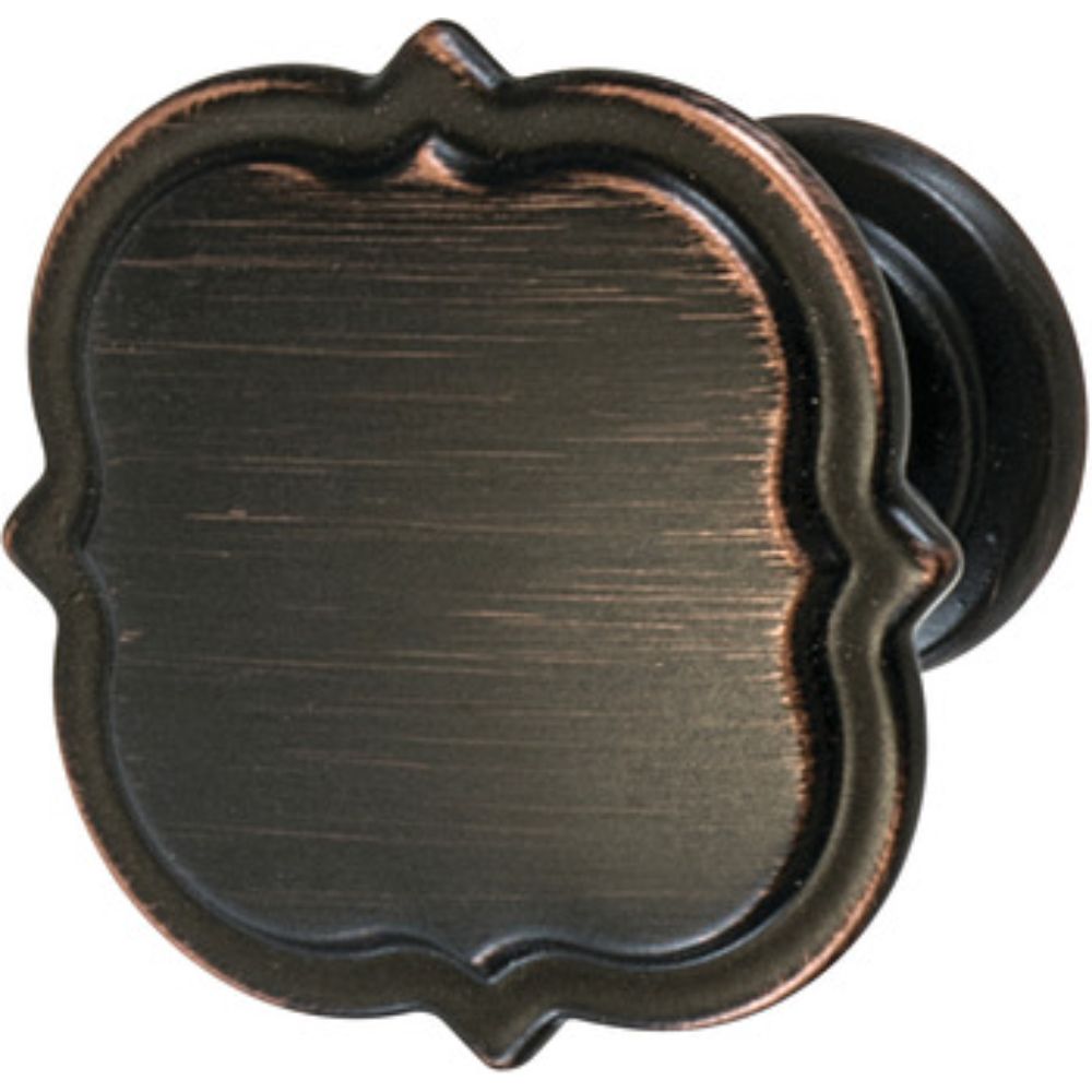 Hafele 133.50.325 Knob Zinc in Oil-Rubbed Bronze