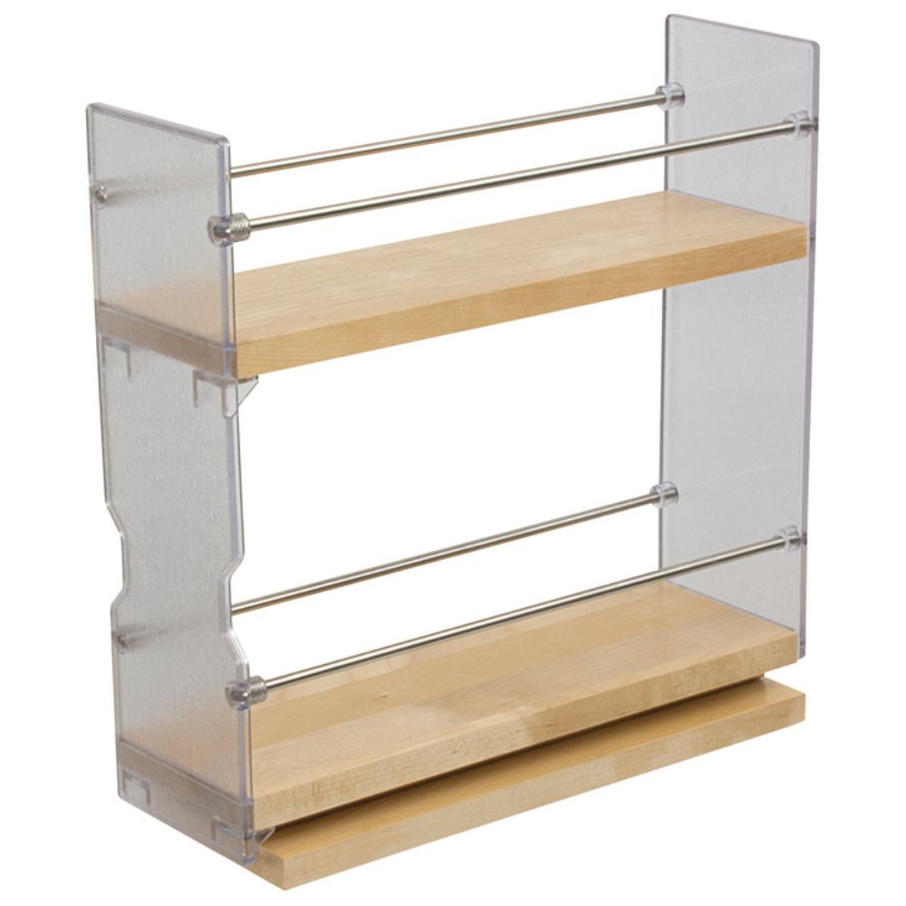 Hafele 545.06.151 Wooden Cabinet Accessory Pull-Out Spice Rack
