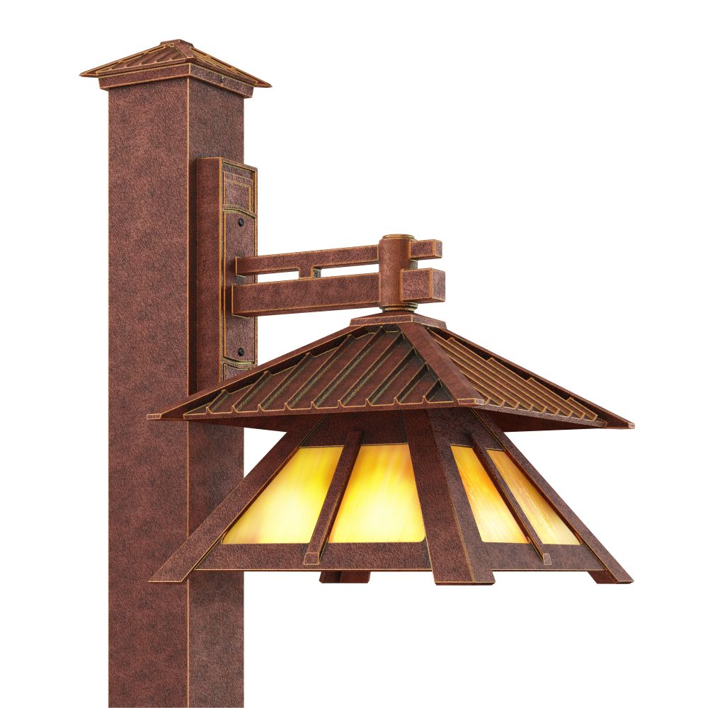Hanover Lantern 6301-ARD Anchor Base Post Posts in Antique Red