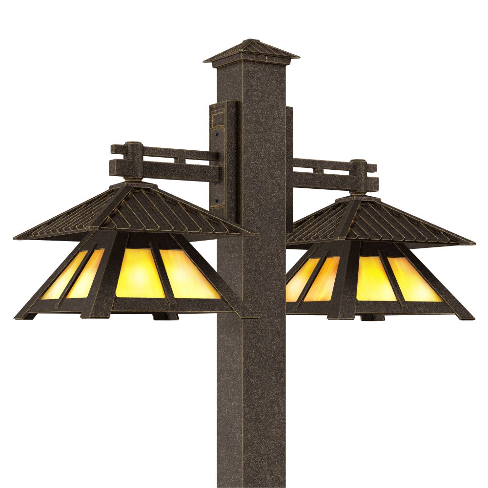 Hanover Lantern 6302-ABS Anchor Base Post Posts in Antique Brass