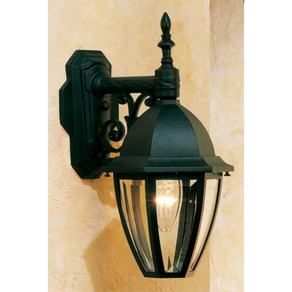 Hanover Lantern B12215-ABS Sturbridge Small Wall Lantern in Antique Brass