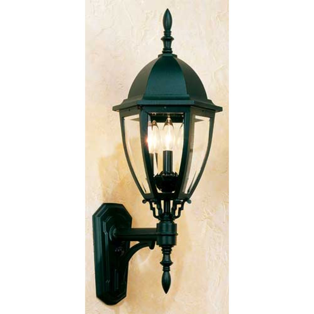 Hanover Lantern B12410-ABS Sturbridge Medium Wall Lantern in Antique Brass
