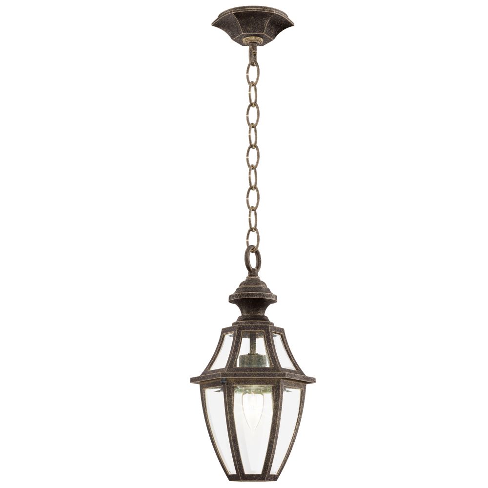 Hanover Lantern B13220-ABS Augusta Small Chain Hung in Antique Brass