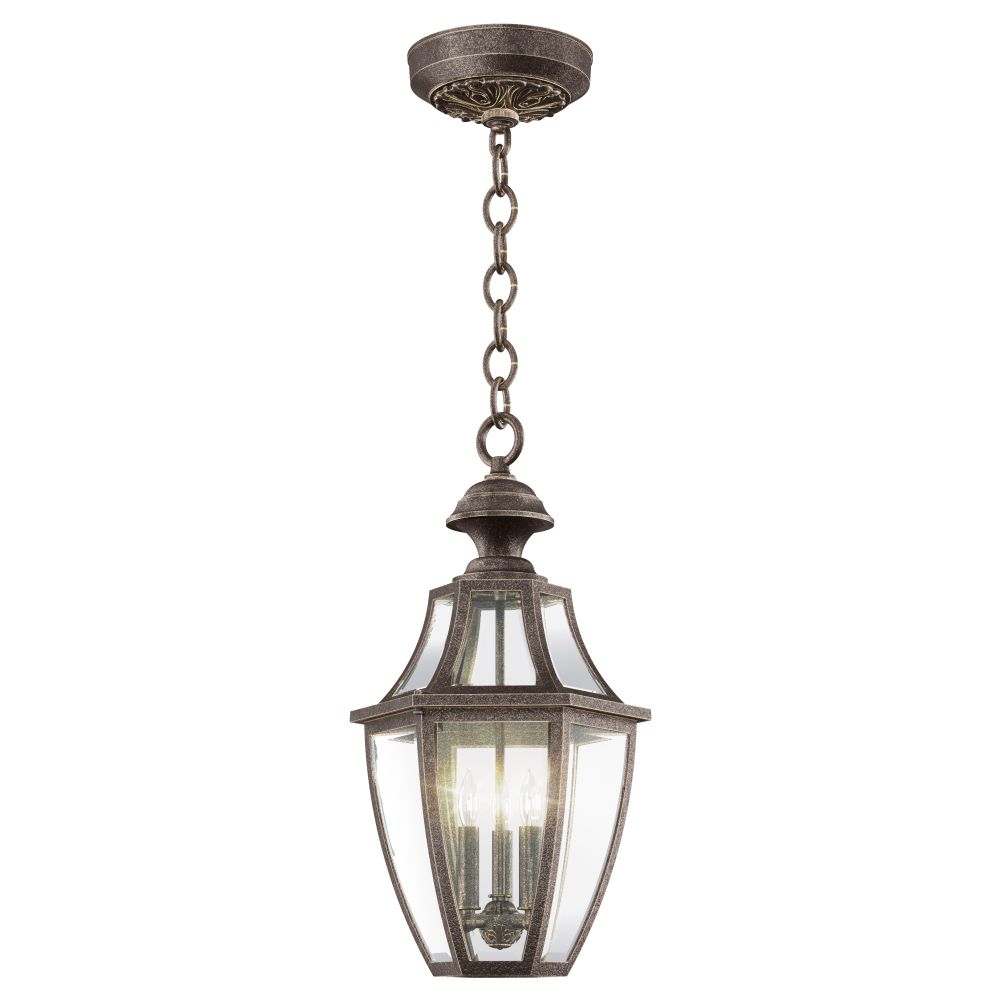 Hanover Lantern B13620-ABS Augusta Large Chain Hung in Antique Brass