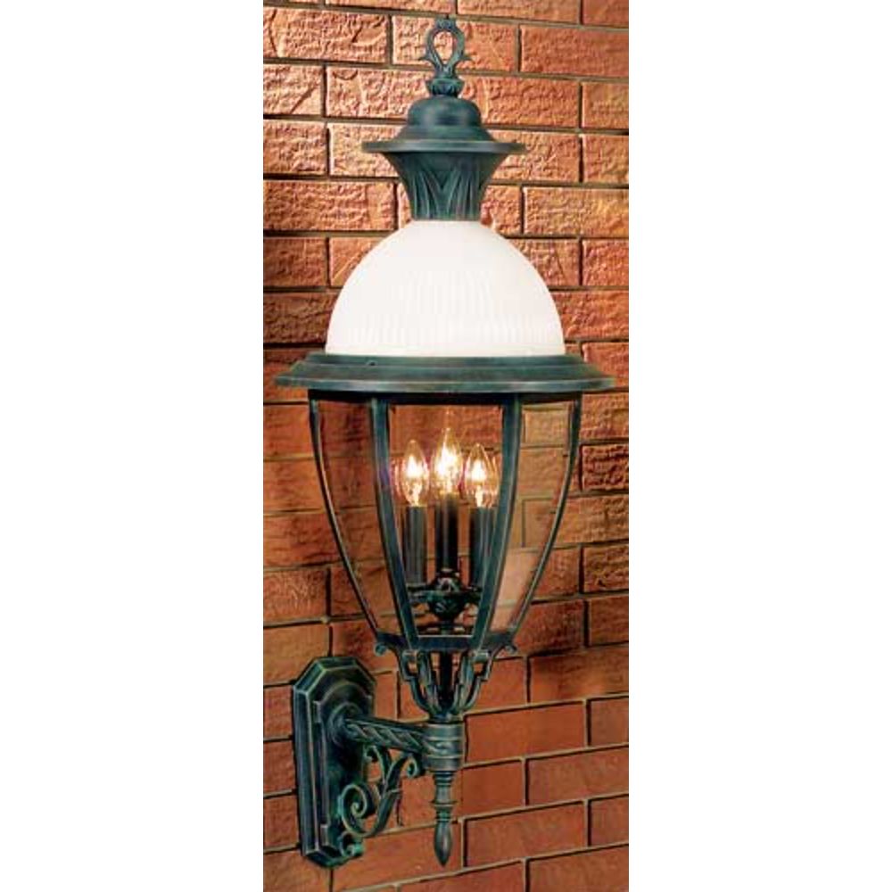 Hanover Lantern B156FRM-ABS Merion Large Wall Lantern in Antique Brass