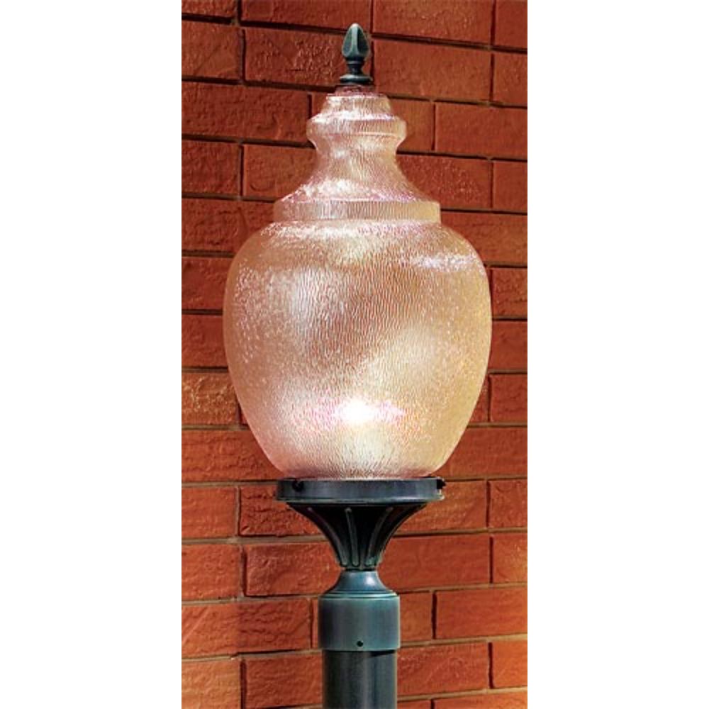 Hanover Lantern B17430-ABS Clifton Park Medium Post Mount Light in Antique Brass