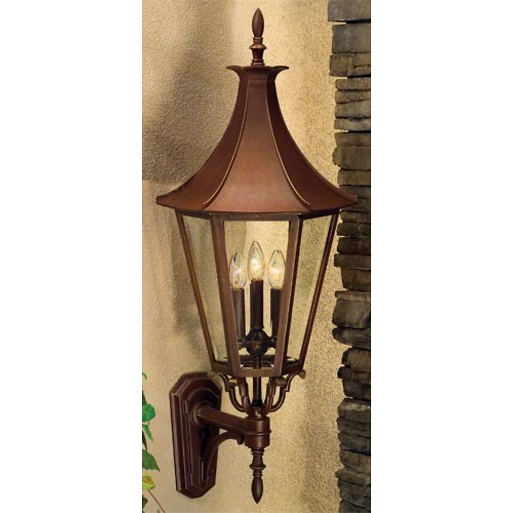 Hanover Lantern B19621-ABS Westminster LE Large Wall Lantern in Antique Brass