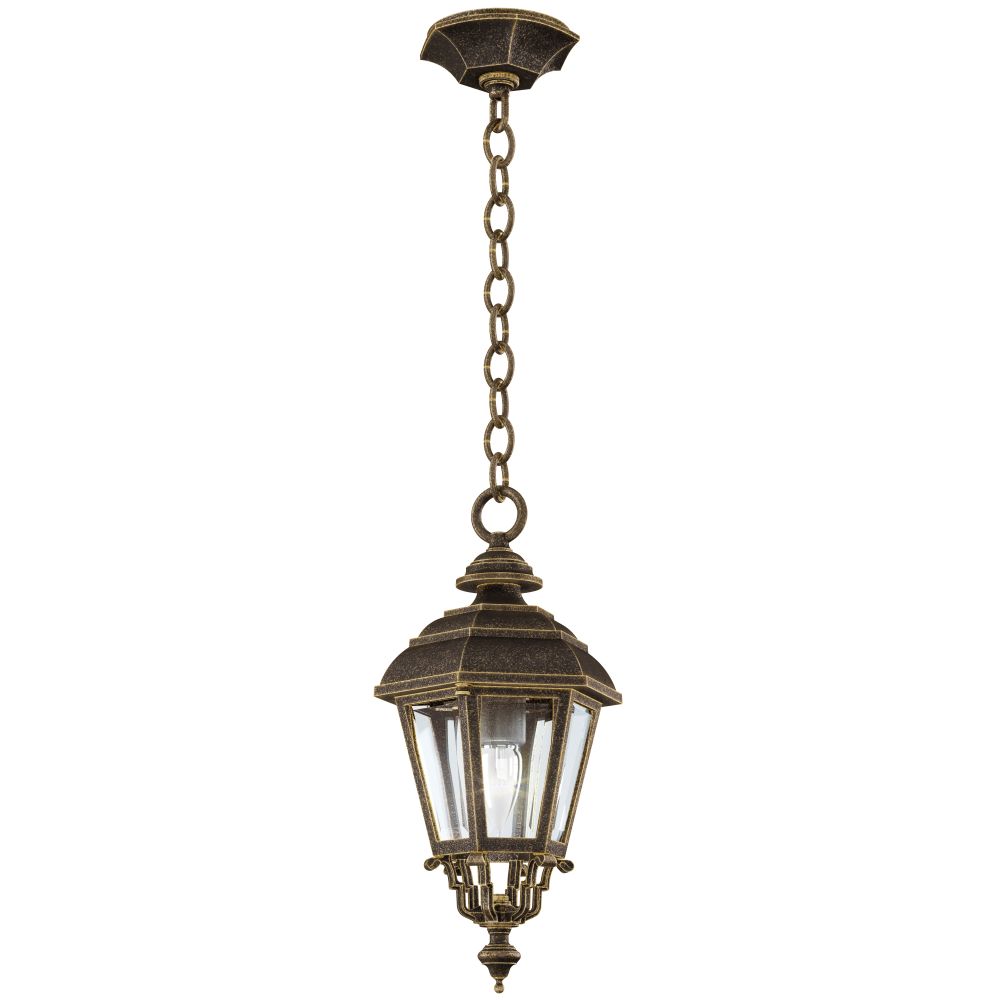 Hanover Lantern B2320-ABS Jamestown Small Chain Hung in Antique Brass