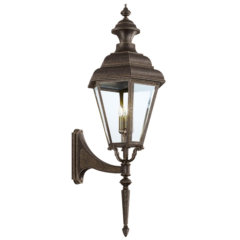 Hanover Lantern B30818-ABS Jamestown Grande Wall Lantern in Antique Brass