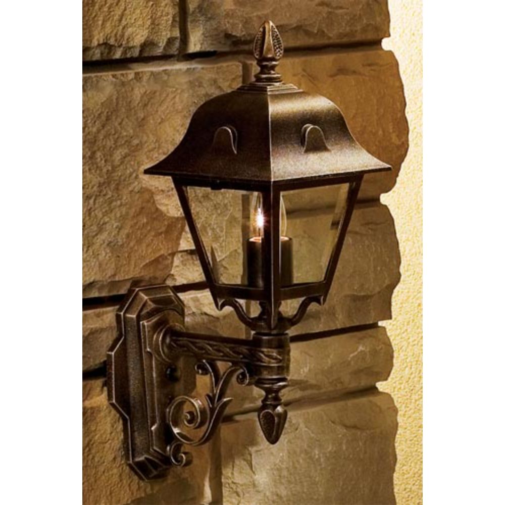 Hanover Lantern B5651-ABS Jefferson Small Wall Lantern in Antique Brass