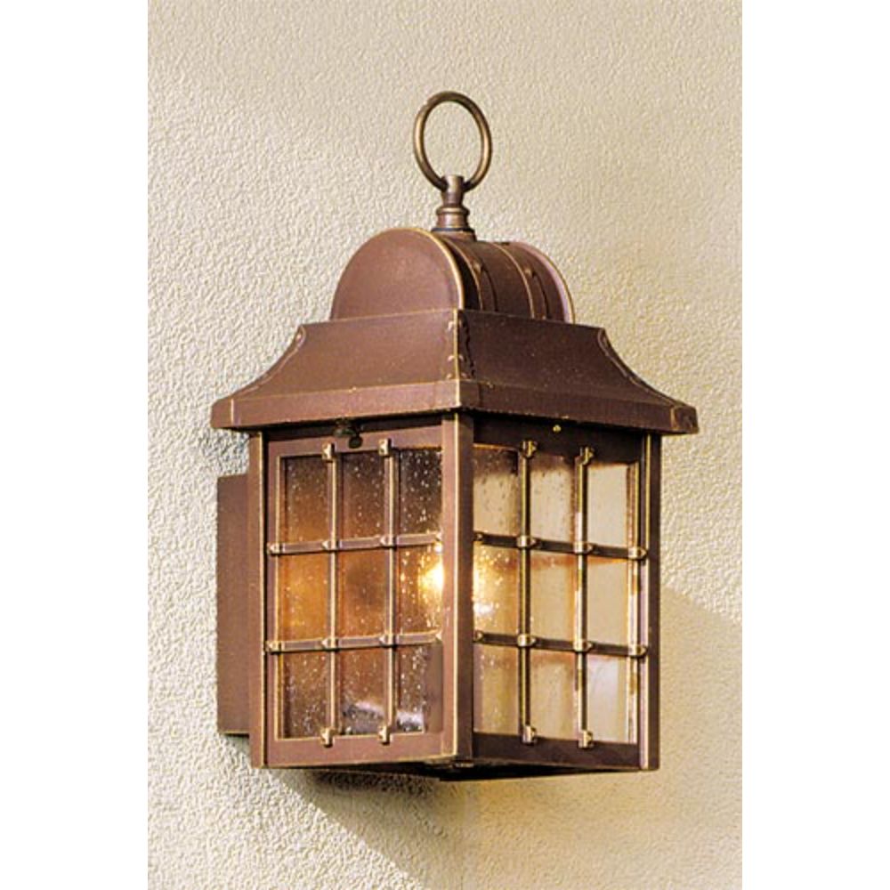 Hanover Lantern B8212RM-ABS Revere Small Wall Lantern in Antique Brass