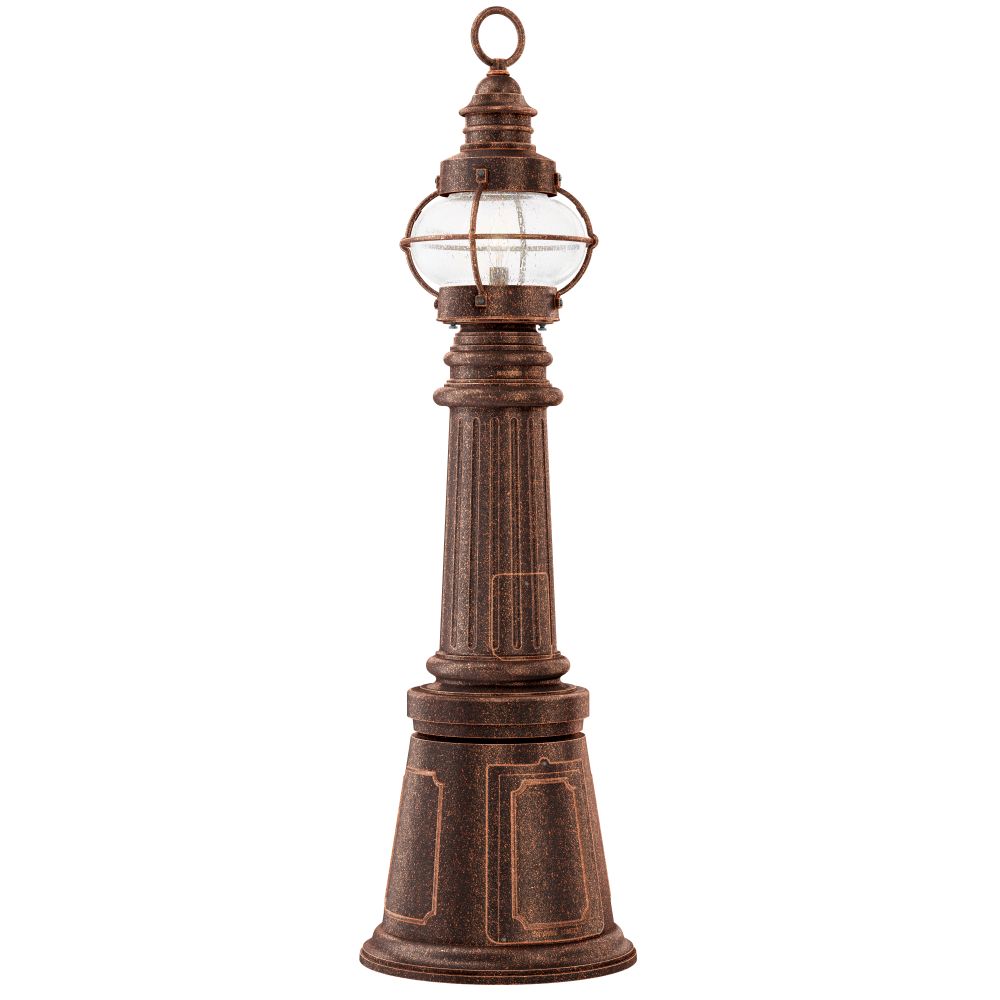 Hanover Lantern B8645-ACP Bridgewater Small Bollard in Antique Copper