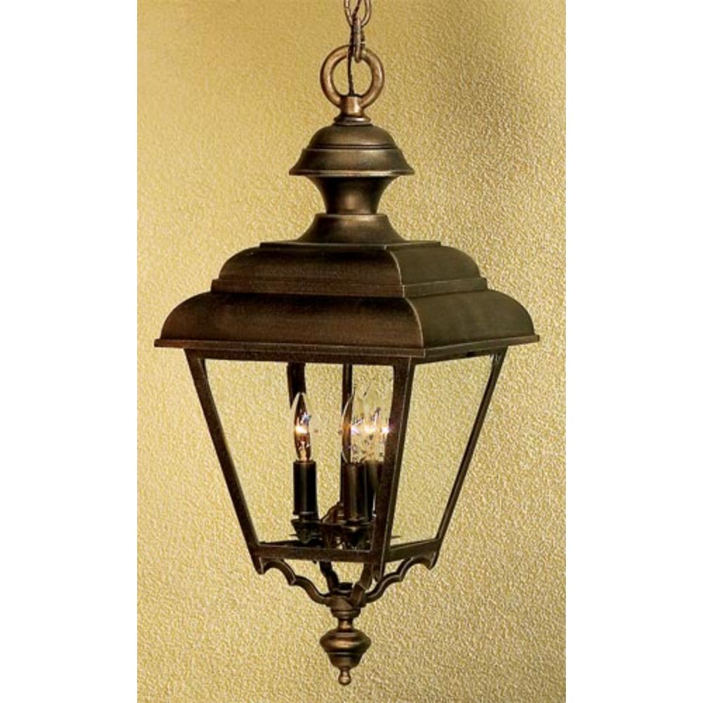 Hanover Lantern B9620-ABS Plymouth Large Chain Hung in Antique Brass