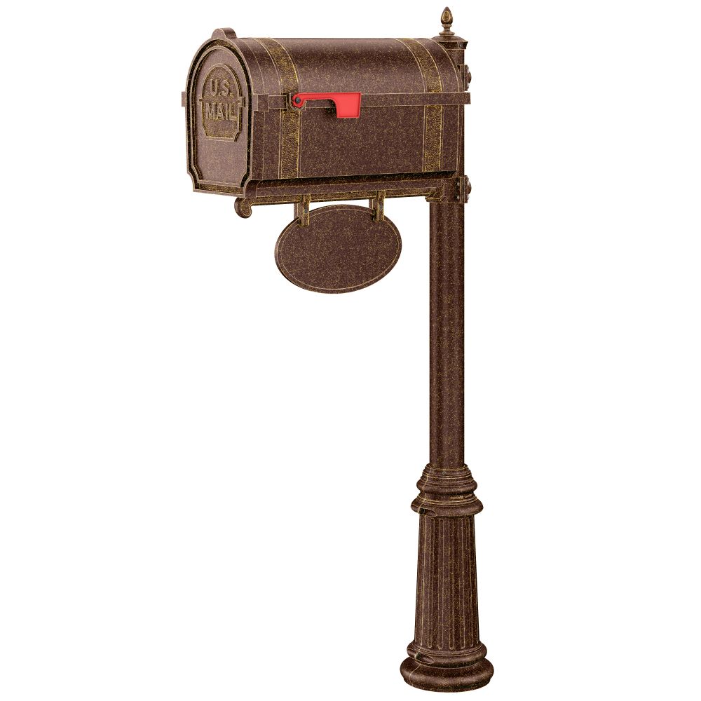 Hanover Lantern M135-RBZ Mailbox in Rustic Bronze