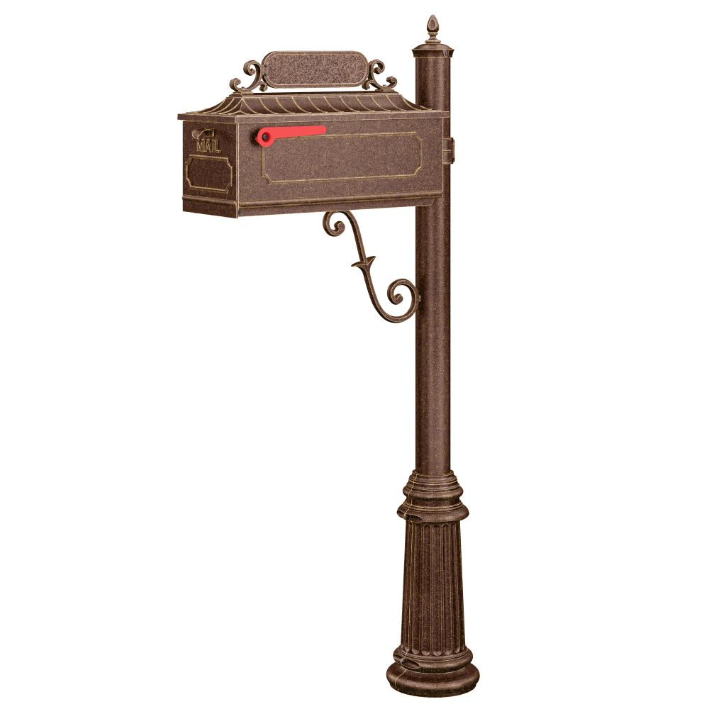 Hanover Lantern M97S-RBZ Mailbox in Rustic Bronze
