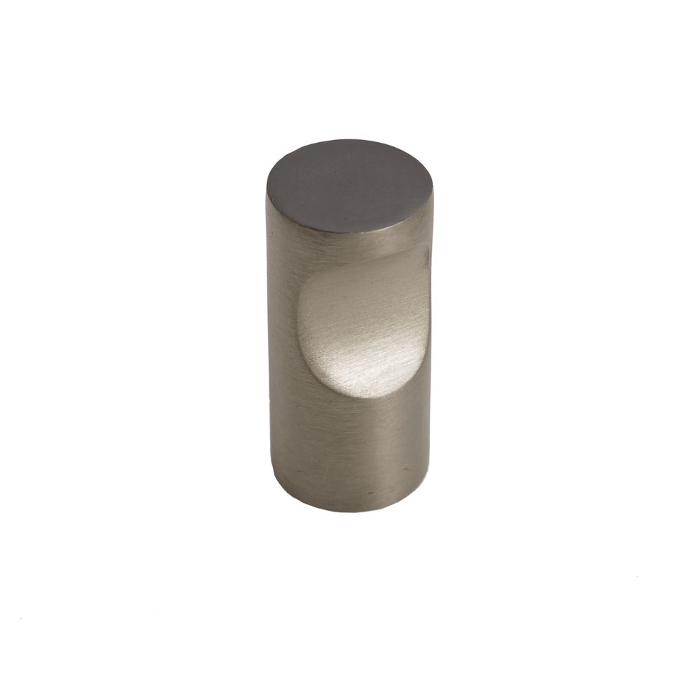 Hardware International 04-601-PE Contemporary Finger Pull in Platinum / Espresso