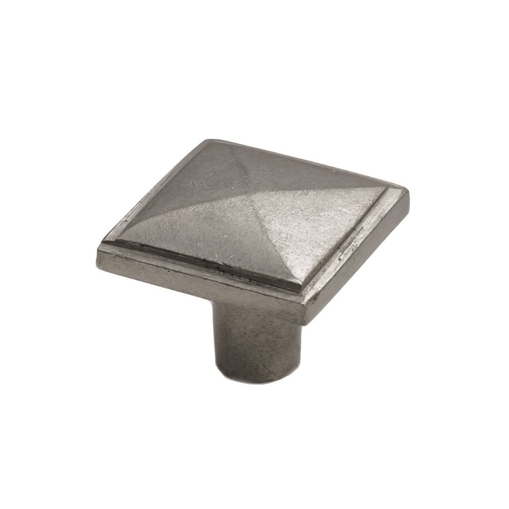 Hardware International 06-502-P Pyramid Knob in Platinum