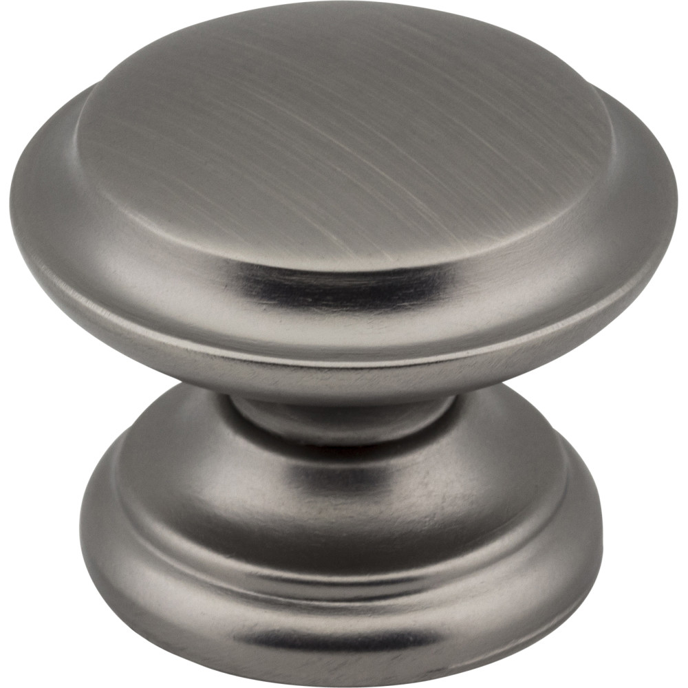 Jeffrey Alexander by Hardware Resources 0251BNBDL 1-3/8" Diameter Cabinet Knob. Packaged with one 8/32" x 1" s