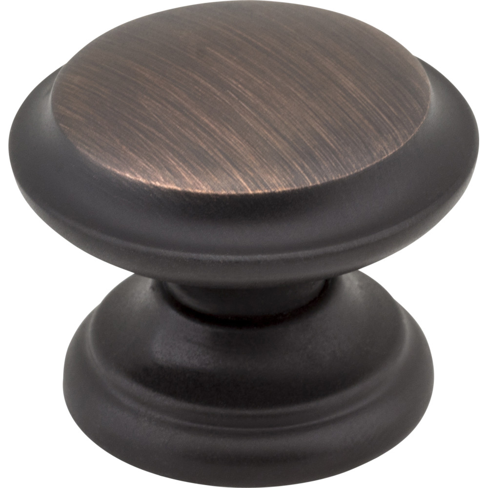 Jeffrey Alexander by Hardware Resources 0251DBAC 1-3/8" Diameter Cabinet Knob. Packaged with one 8/32" x 1" s