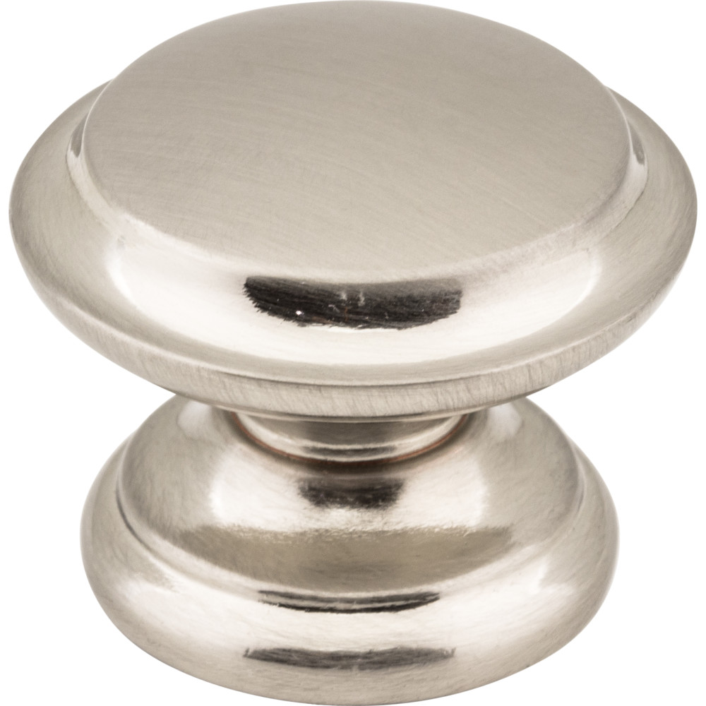 Jeffrey Alexander by Hardware Resources 0251SN 1-3/8" Diameter Cabinet Knob. Packaged with one 8/32" x 1" s