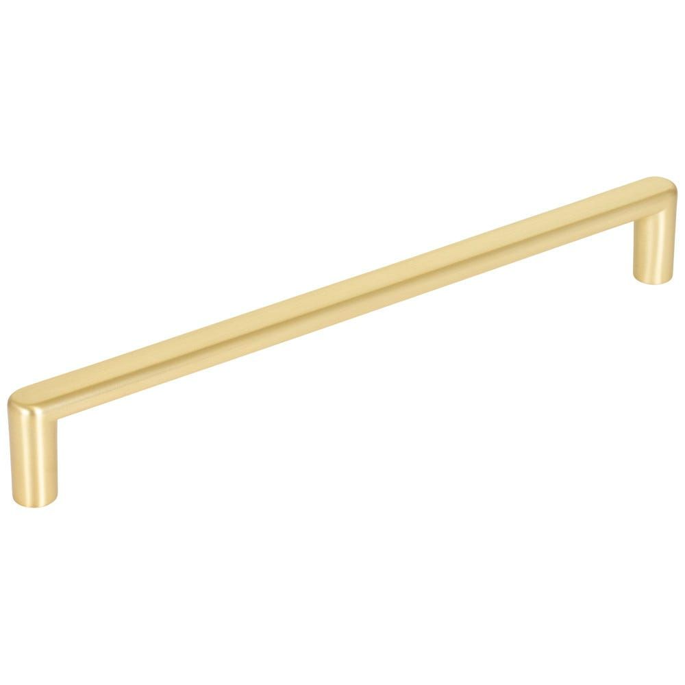 Elements by Hardware Resources 105-192BG Gibson 8" Overall Length Cabinet Pull in Brushed Gold