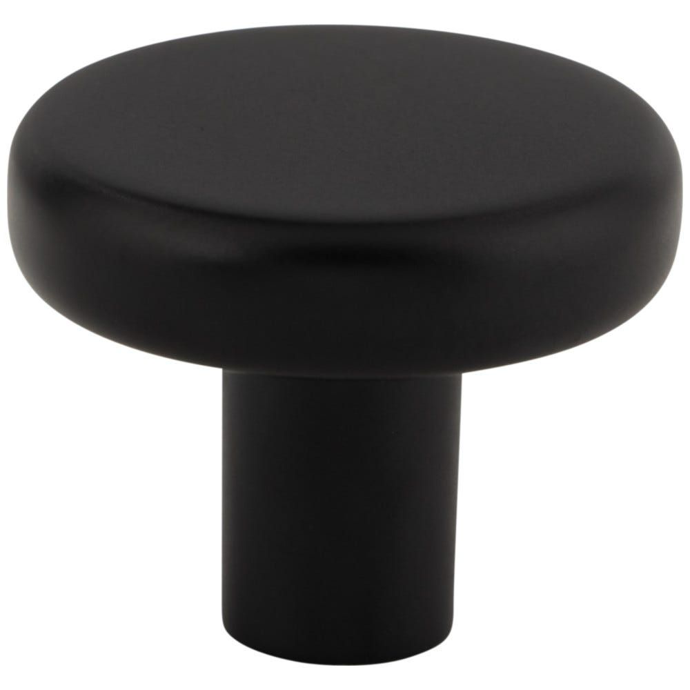 Elements by Hardware Resources 105MB Gibson 1-1/4" Diameter Cabinet Mushroom Knob in Matte Black