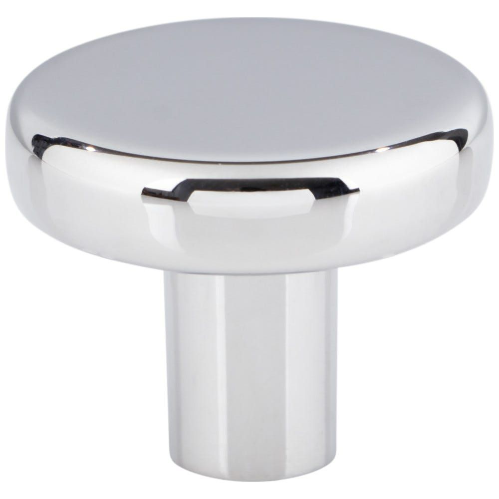 Elements by Hardware Resources 105PC Gibson 1-1/4" Diameter Cabinet Mushroom Knob in Polished Chrome