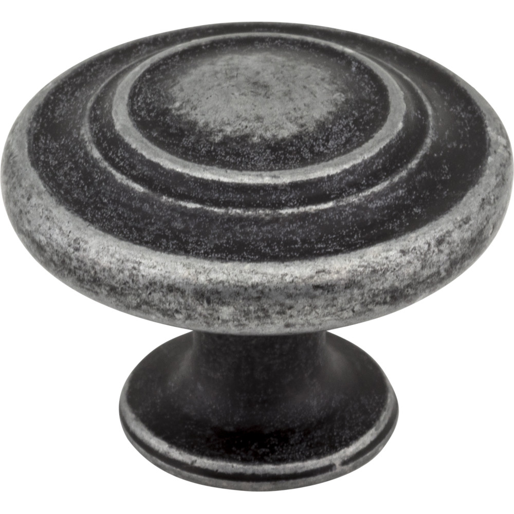 Elements by Hardware Resources 107ASM 1-1/4" Diameter Cabinet Knob. Packaged with one 8/32" x 1" s