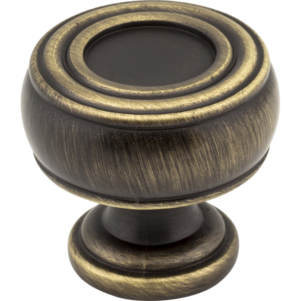 Jeffrey Alexander by Hardware Resources 127ABSB 1-3/16"  Diameter Gavel Cabinet Knob. Packaged with on      