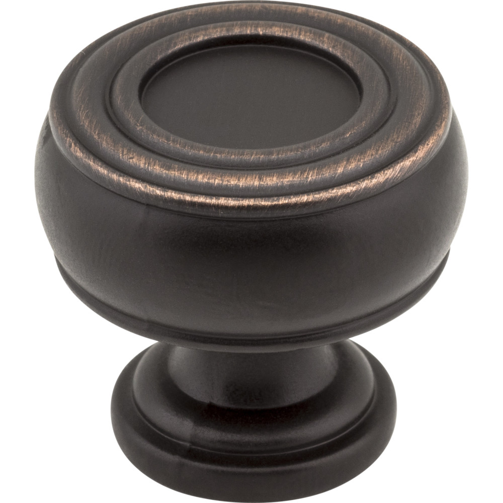 Jeffrey Alexander by Hardware Resources 127DBAC 1-3/16"  Diameter Gavel Cabinet Knob. Packaged with one  8/3