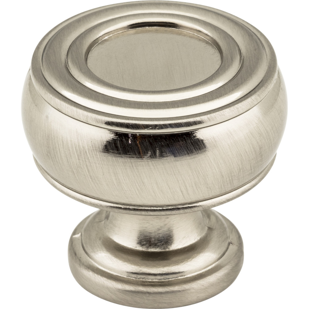Jeffrey Alexander by Hardware Resources 127SN 1-3/16"  Diameter Gavel Cabinet Knob. Packaged with one  8/3