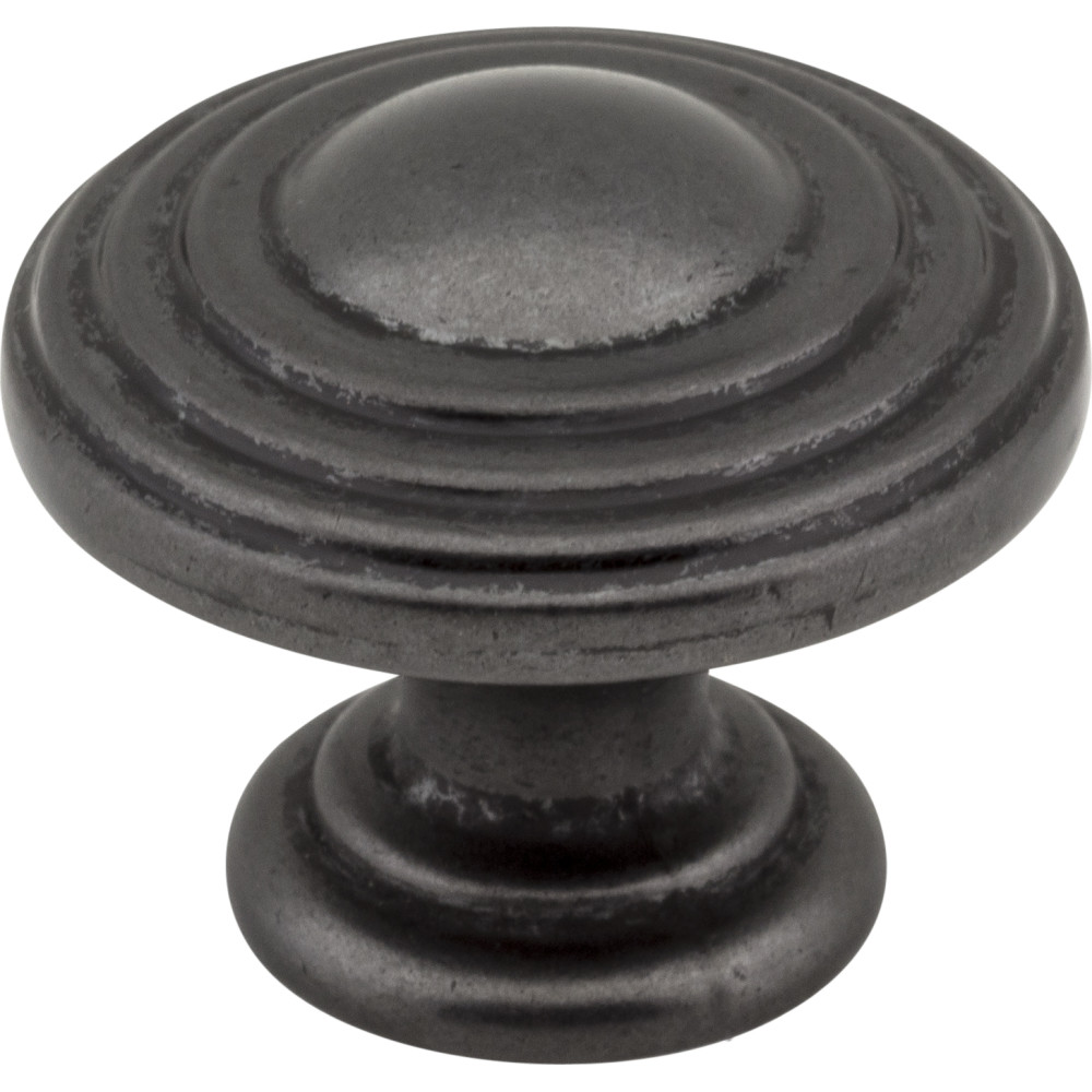 Jeffrey Alexander by Hardware Resources 137DACM 1-1/4"  Diameter Ring Cabinet Knob. Packaged with one 8/32" 